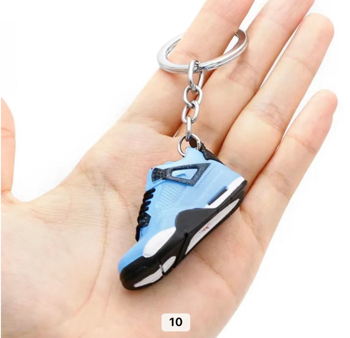 Shoe keychain