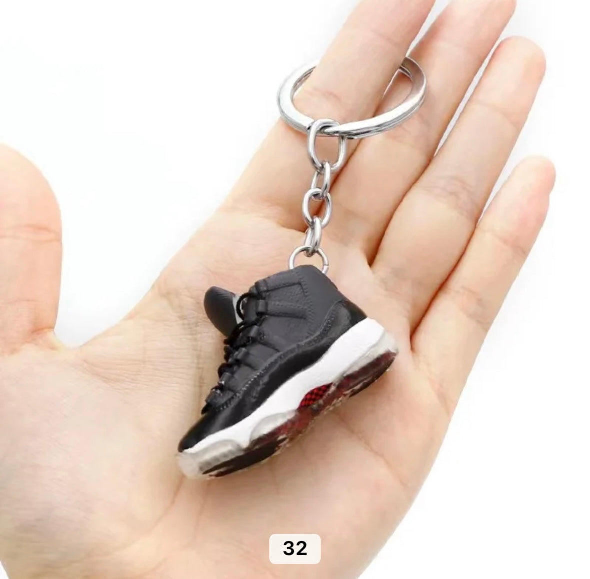 Shoe keychain