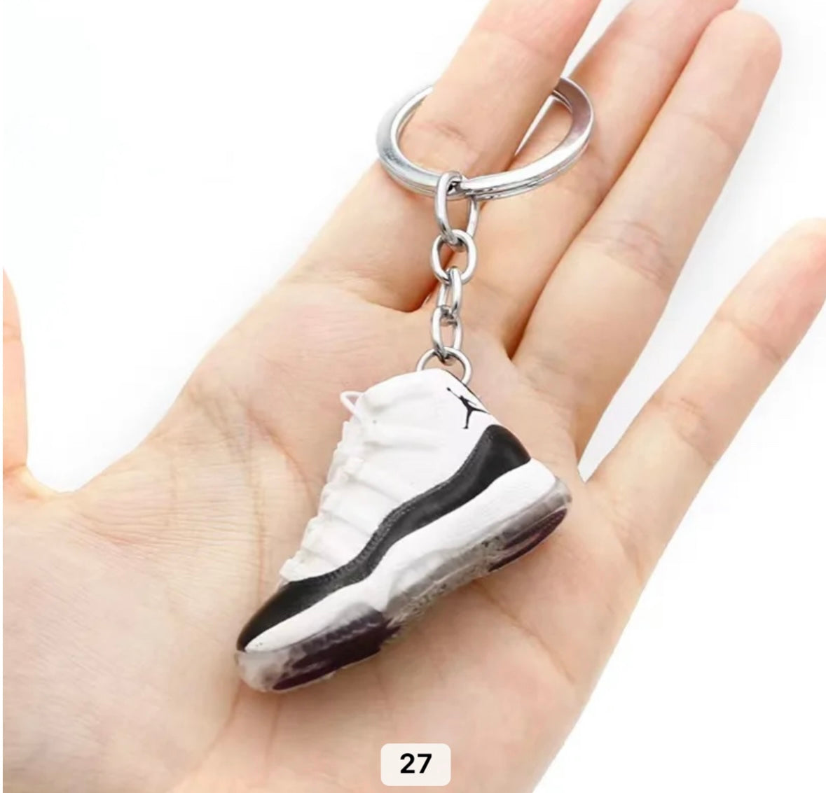 Shoe keychain