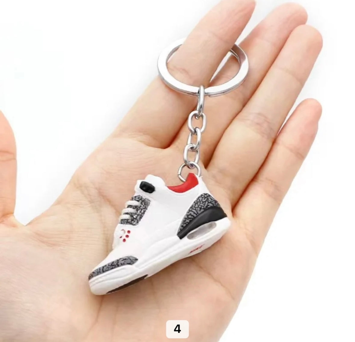 Shoe keychain