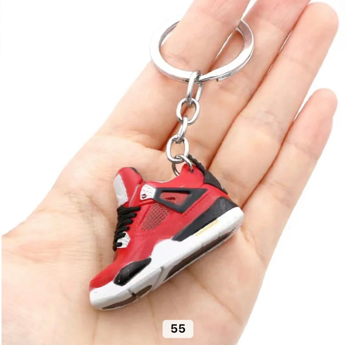 Shoe keychain