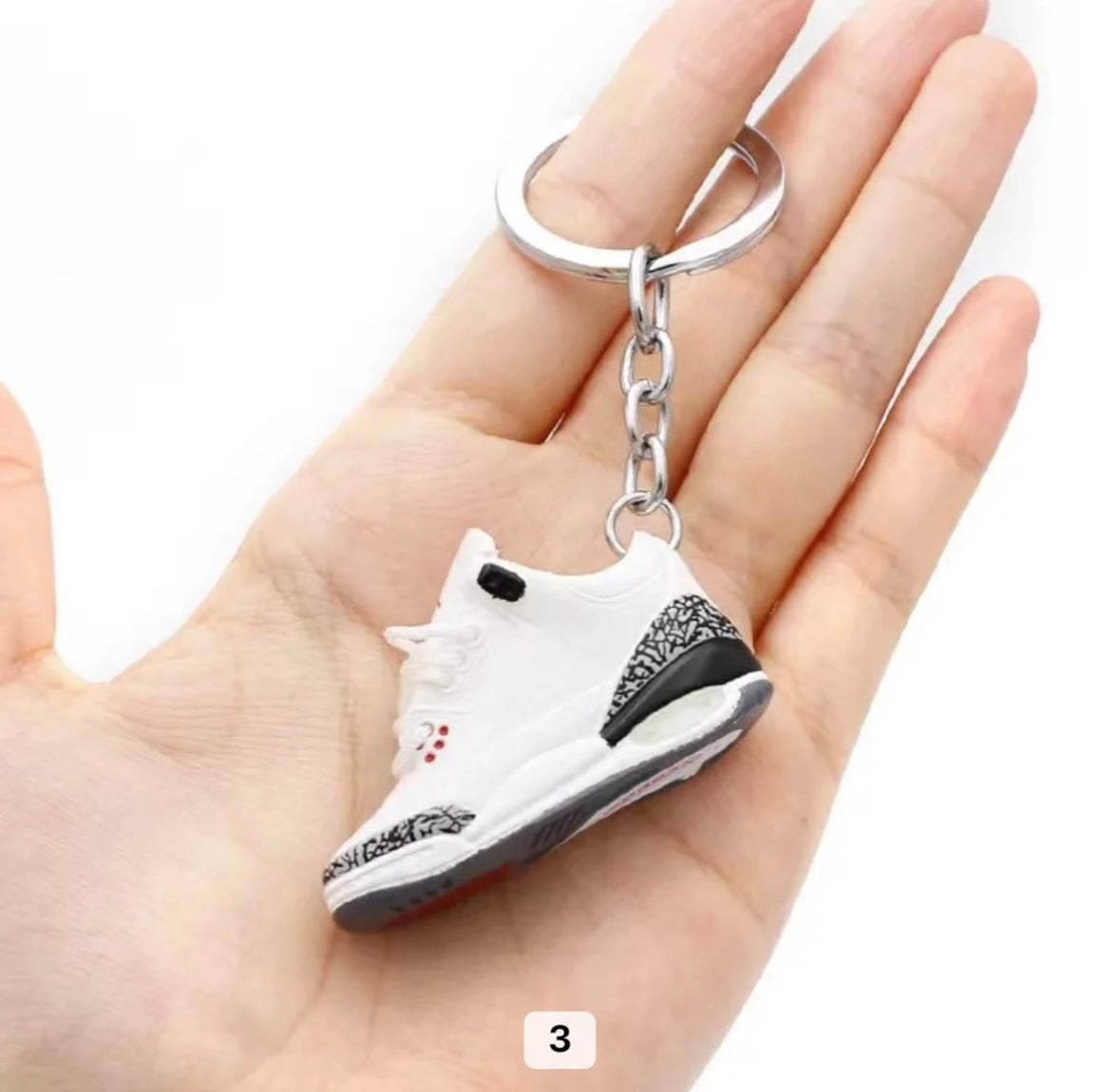 Shoe keychain