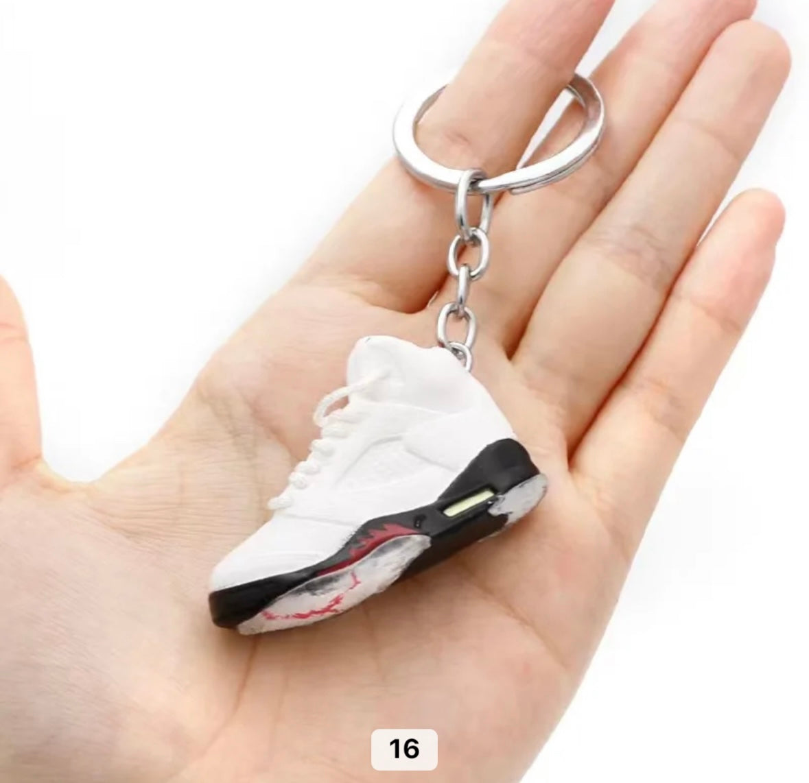 Shoe keychain