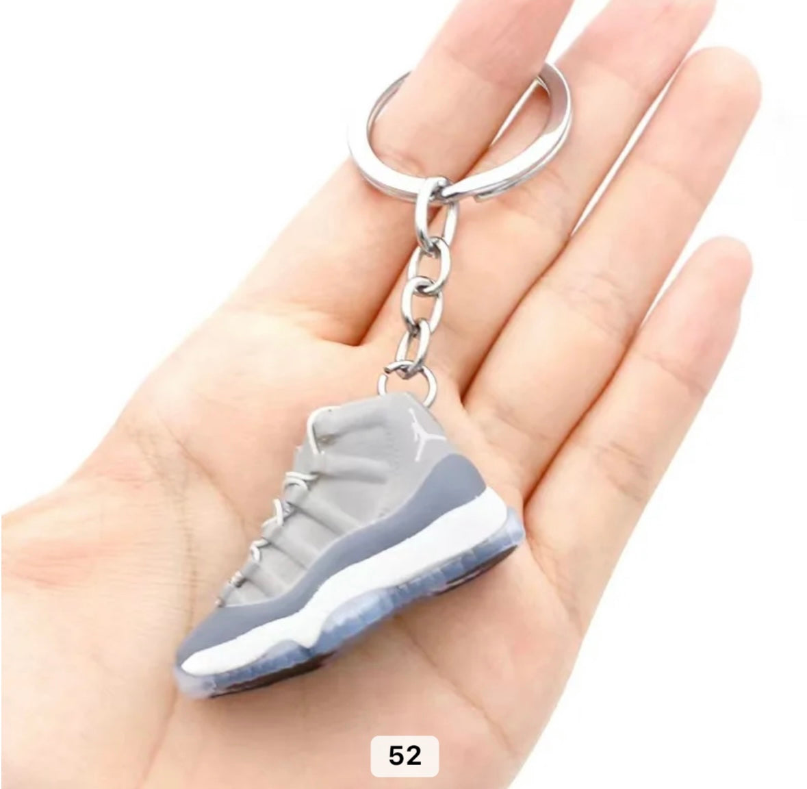 Shoe keychain