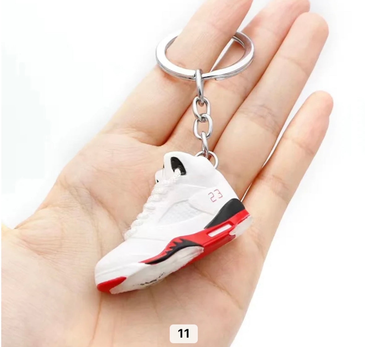 Shoe keychain