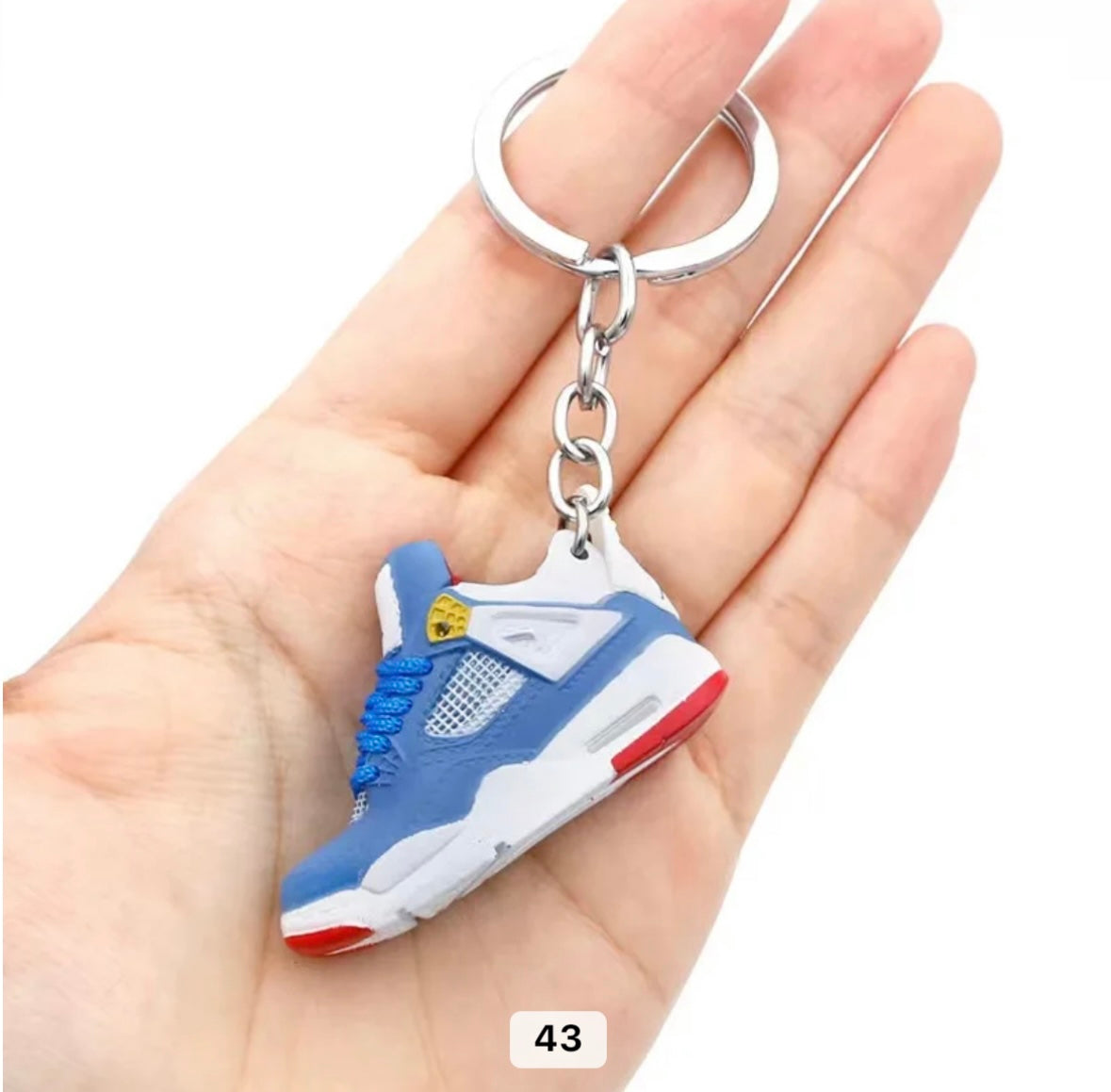 Shoe keychain