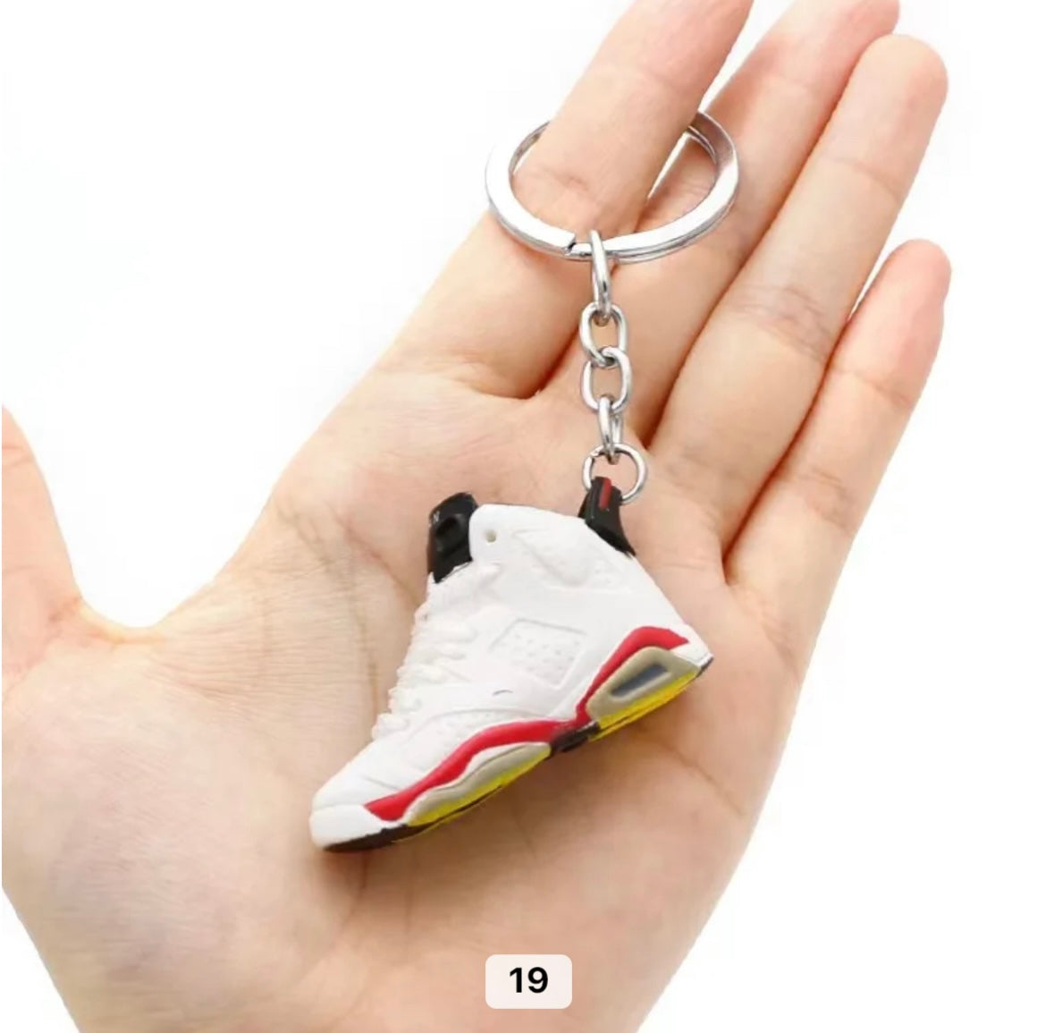 Shoe keychain