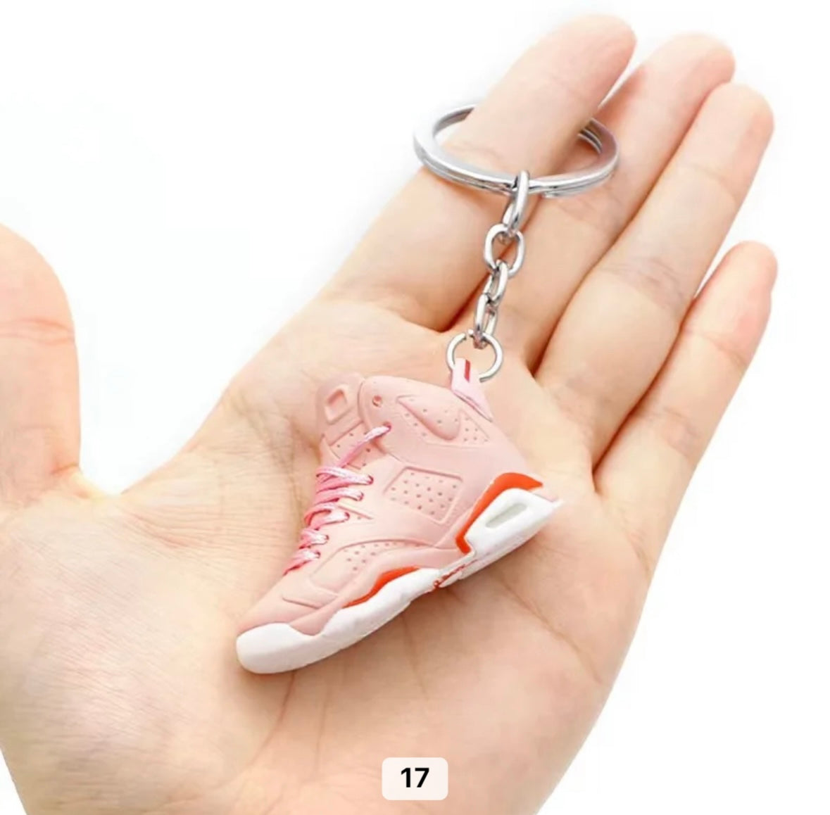 Shoe keychain