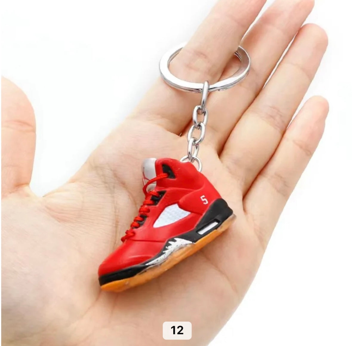 Shoe keychain