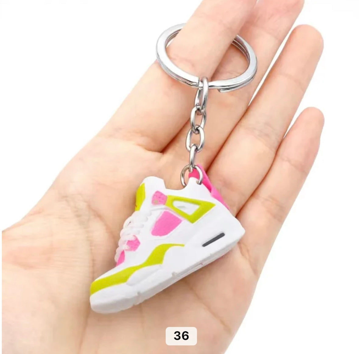 Shoe keychain