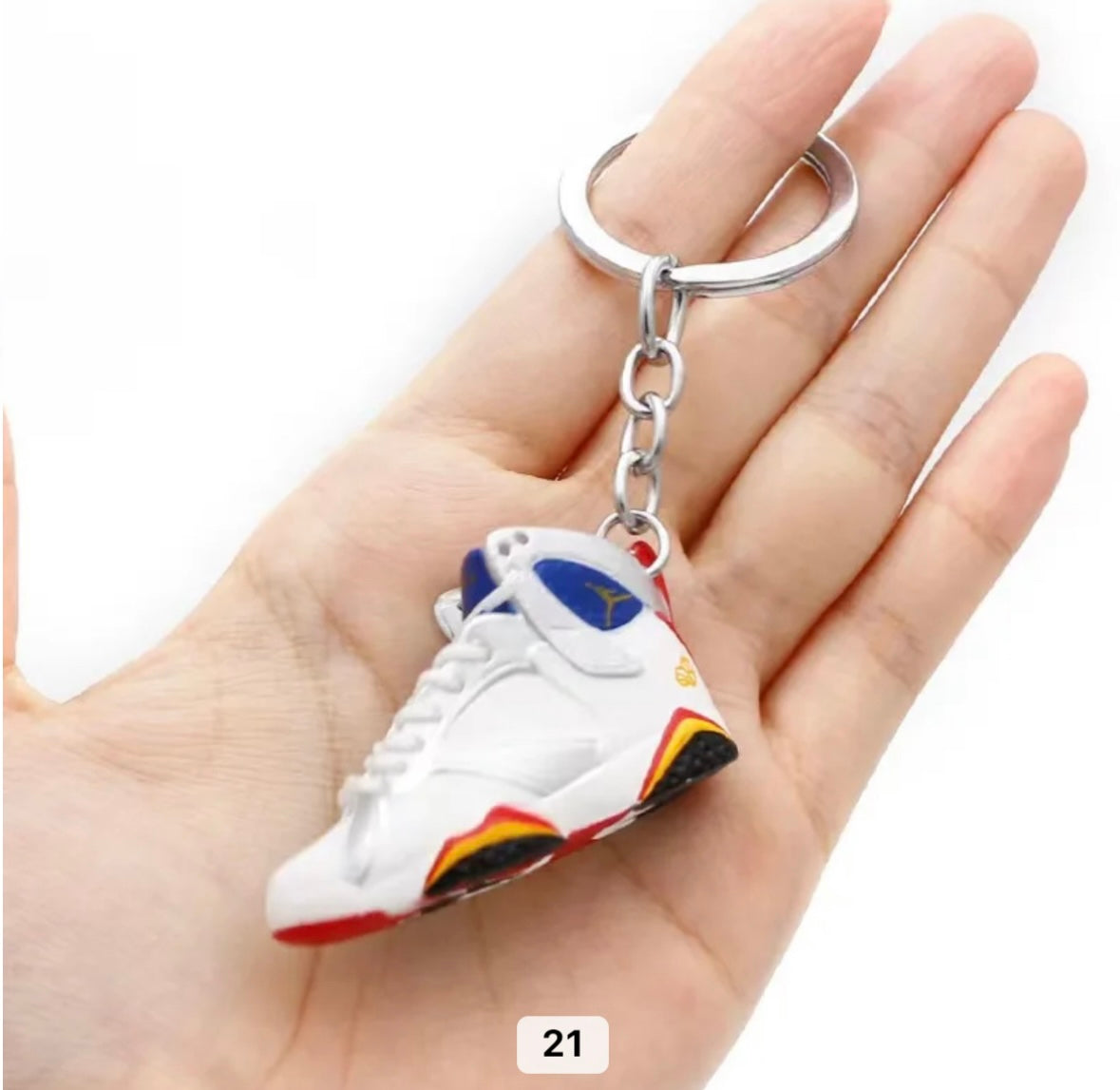 Shoe keychain