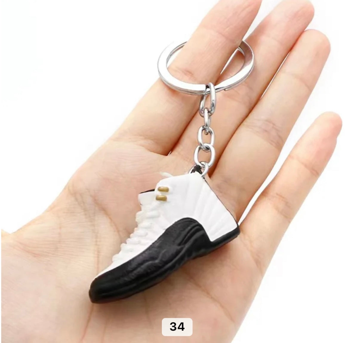 Shoe keychain