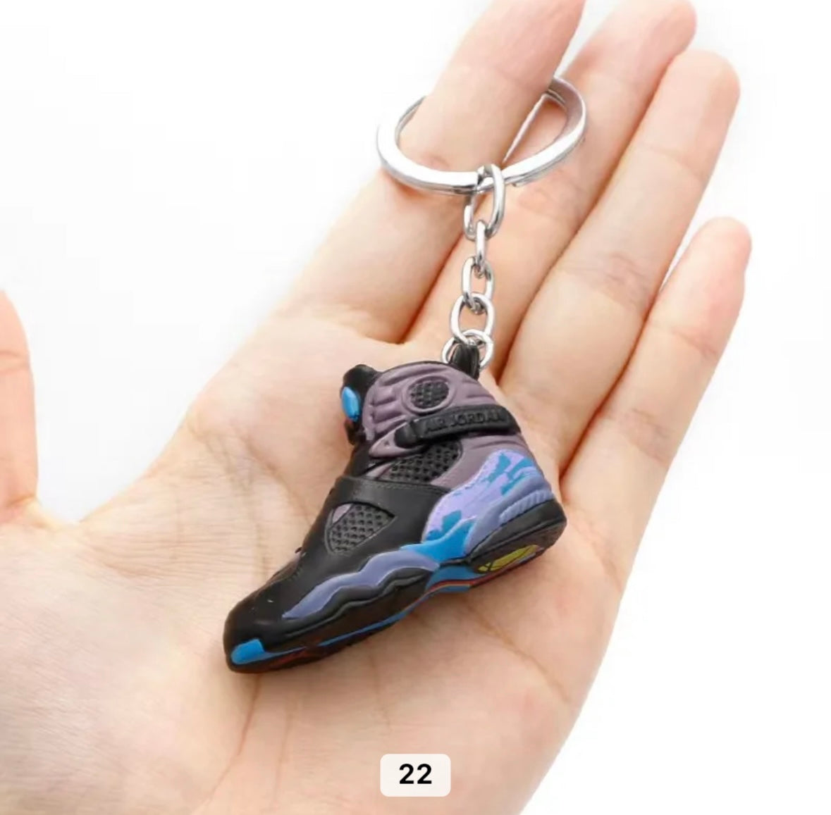 Shoe keychain
