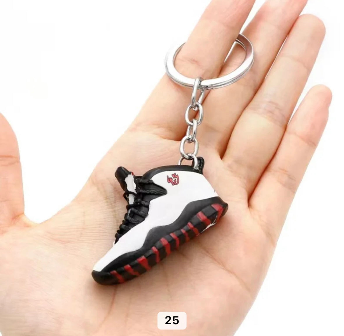 Shoe keychain