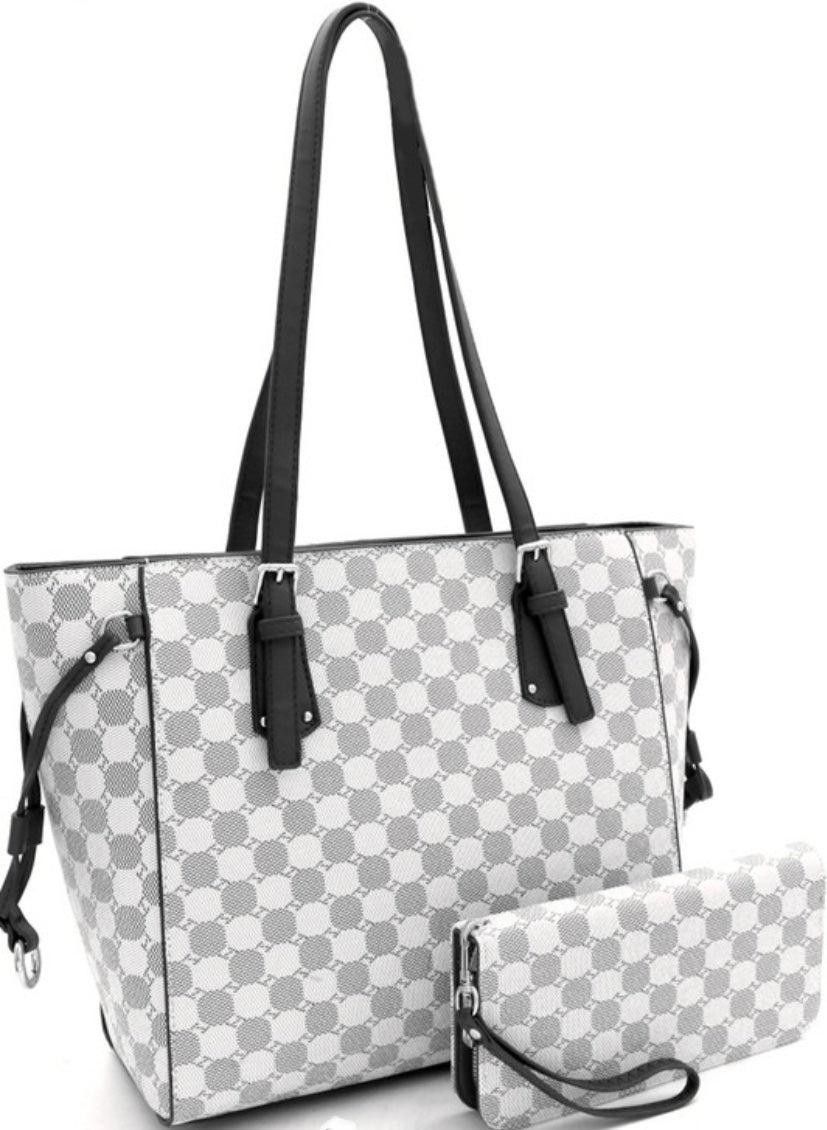 Purse with matching wristlet