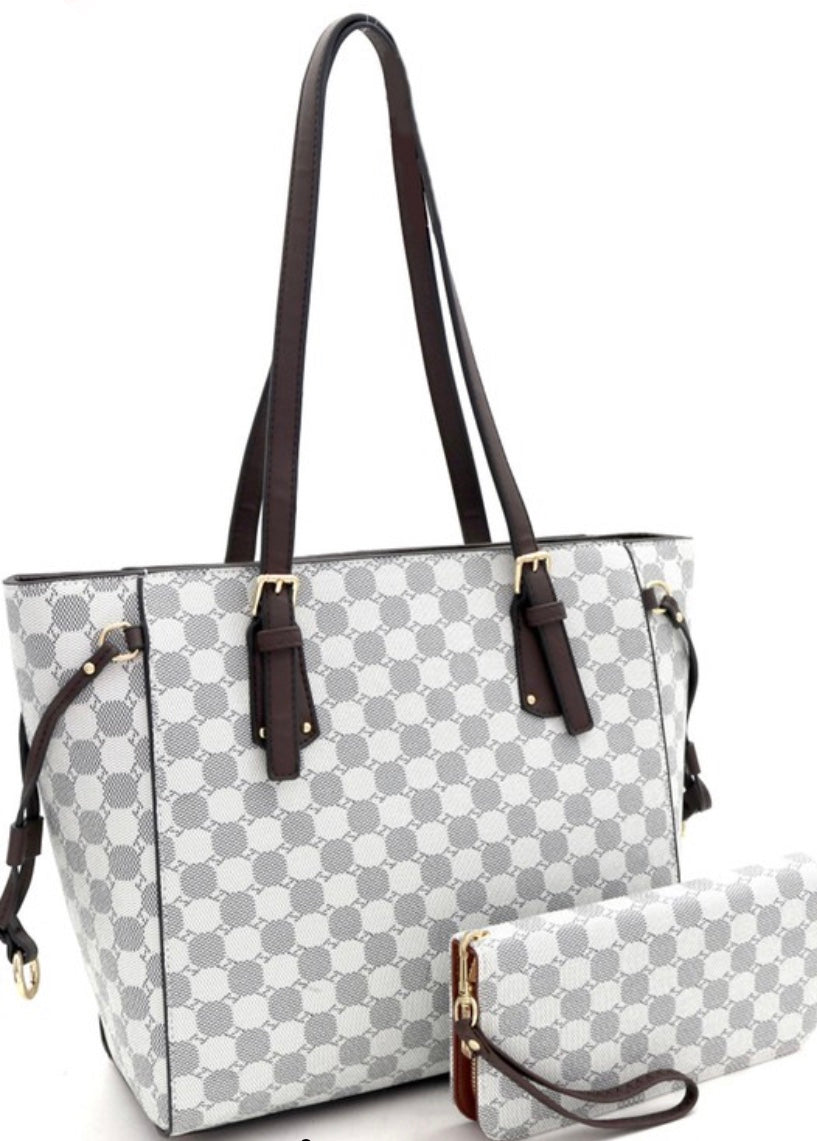 Purse with matching wristlet