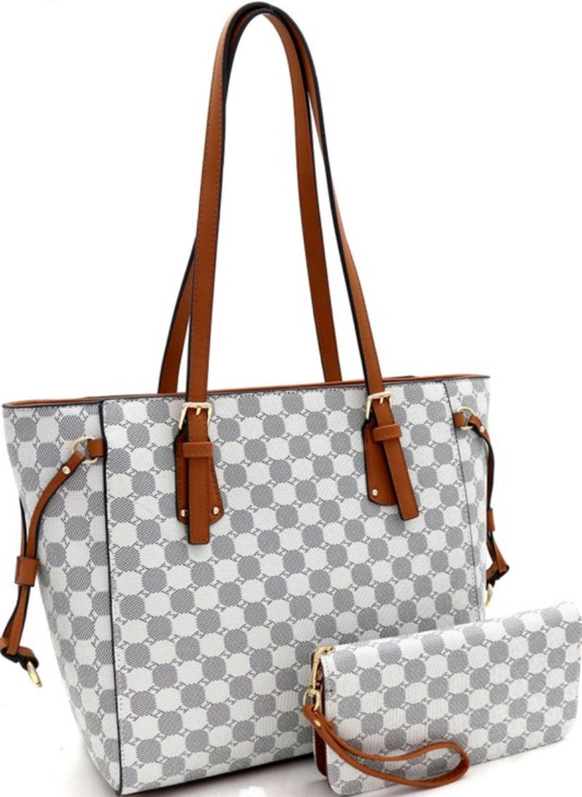 Purse with matching wristlet